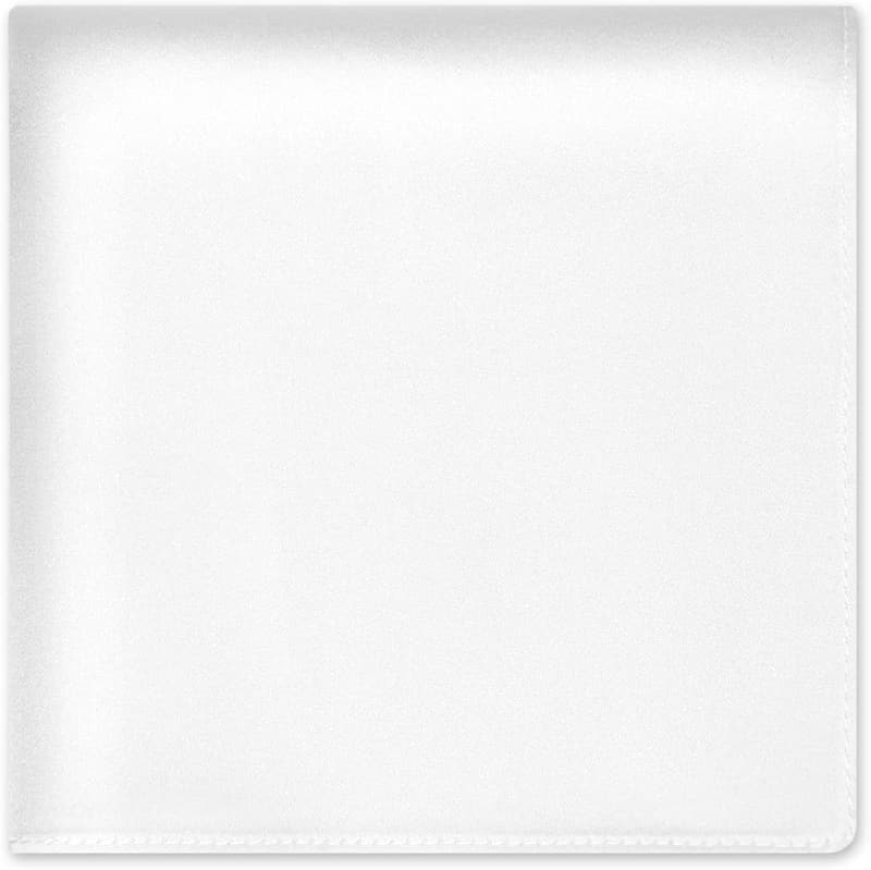 Solid Color 100% Pure Silk Pocket Square