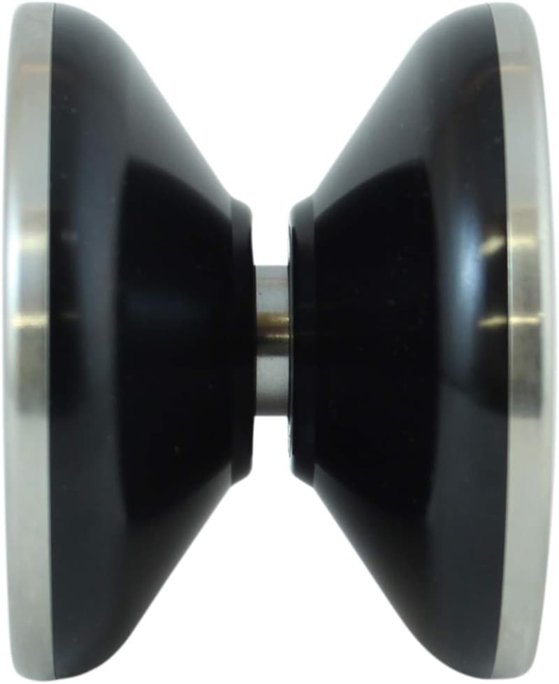 Professional Black Bi-Metal Aluminum & Steel Trick Yoyo