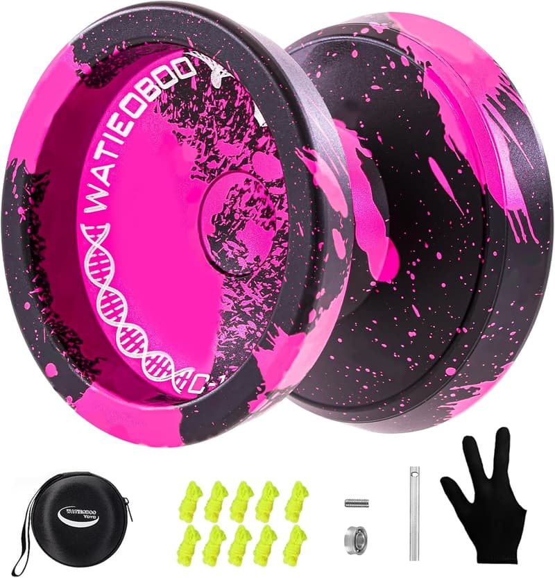 Professional Responsive Yo-Yo for Kids 8-12 & Adults - Black Pink