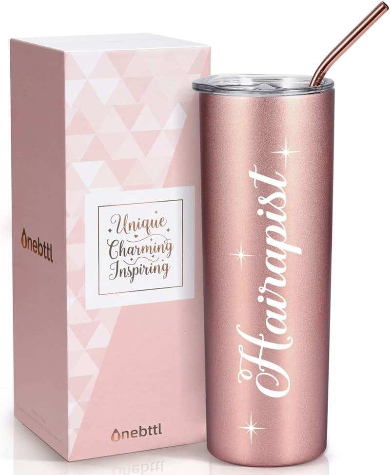 Hair Stylist Gift - Insulated Tumbler with Message Card, 20oz