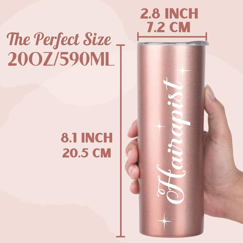 Hair Stylist Gift - Insulated Tumbler with Message Card, 20oz