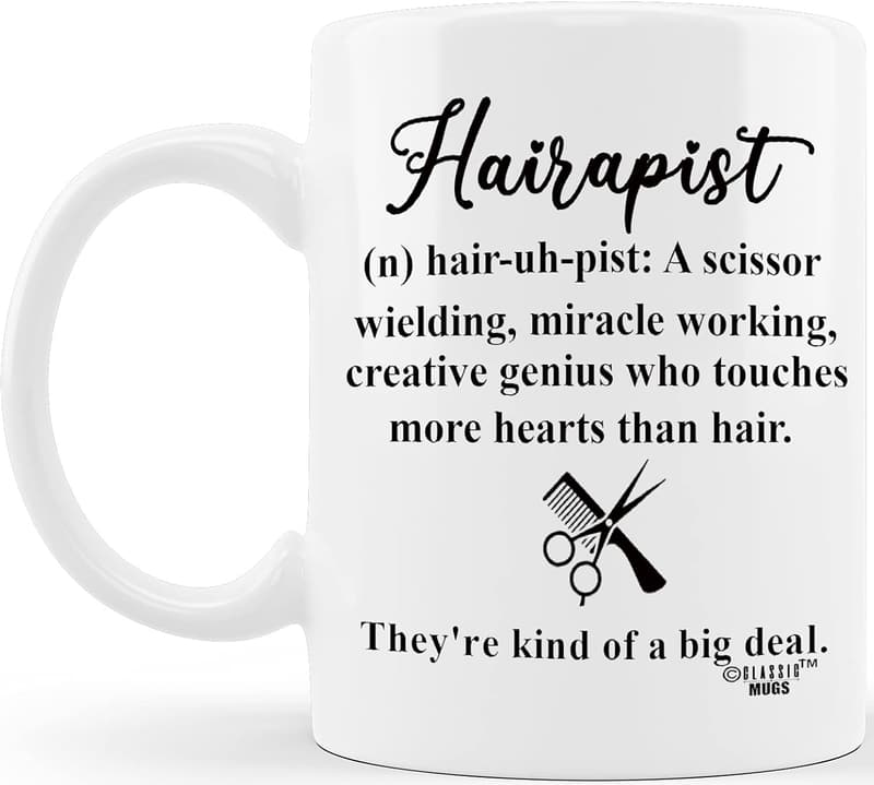 Funny Hairstylist Mug – Novelty Gift for Hairdressers