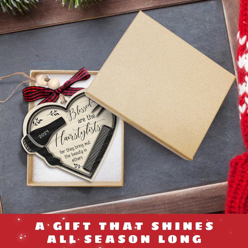 Hairdresser Ornament Keepsake for Female Stylists