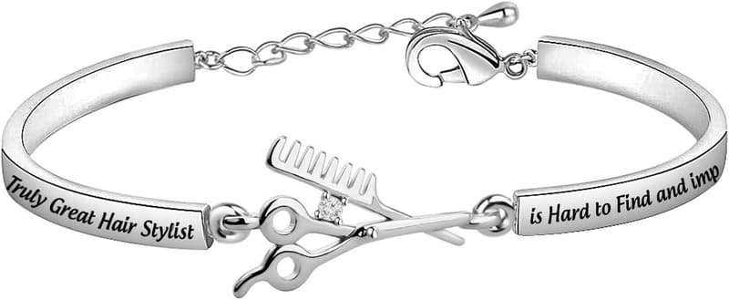 Cosmetologist Bracelet Gift for Hair Stylists