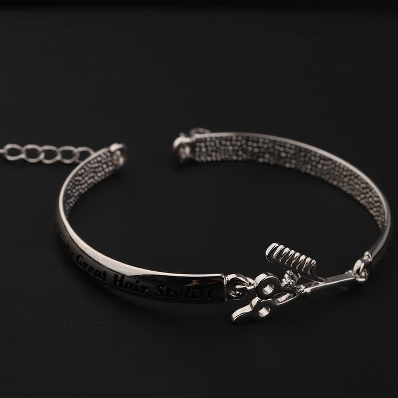 Cosmetologist Bracelet Gift for Hair Stylists