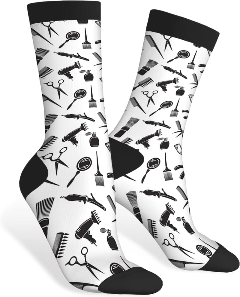 Novelty Dachshund Socks with Contrast Color Design for Dogs Lovers