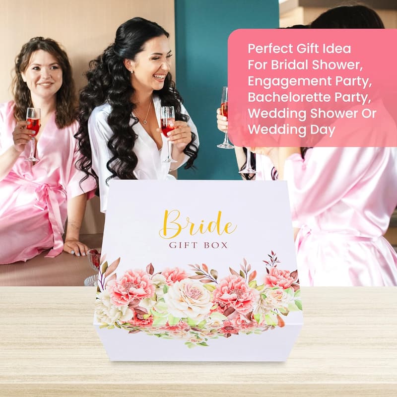 Bride to Be Gift Box - Champagne Tumbler, Coffee Mug & More