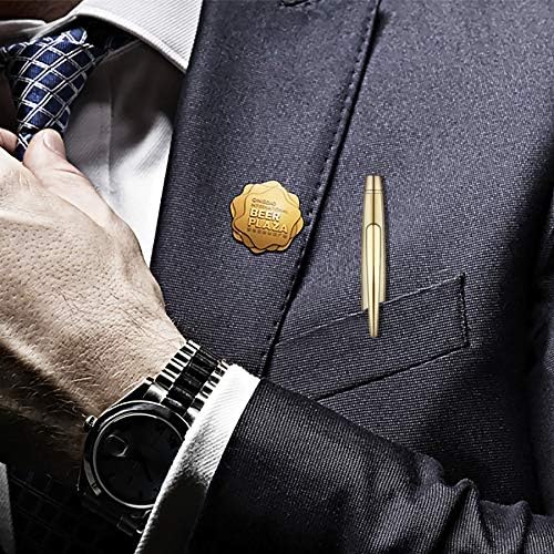 Gold Ballpoint Pens Set for Office & Students - 12 Pack