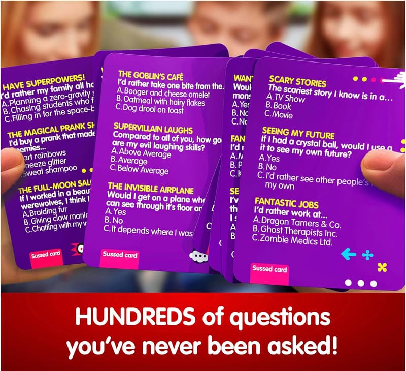 Wacky 'What Would You Do?' Card Game - Fun Travel Game for Kids