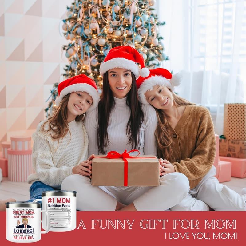 Mother's Day Coffee Mug for Moms - 14 Oz White Gift