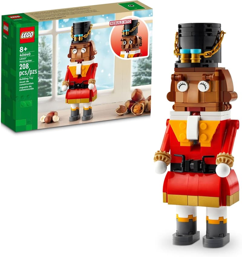 LEGO Nutcracker Building Toy for Kids - Christmas Decor