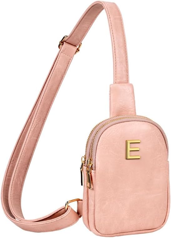 Kindergarten Graduation Initial Crossbody Bag for Girls