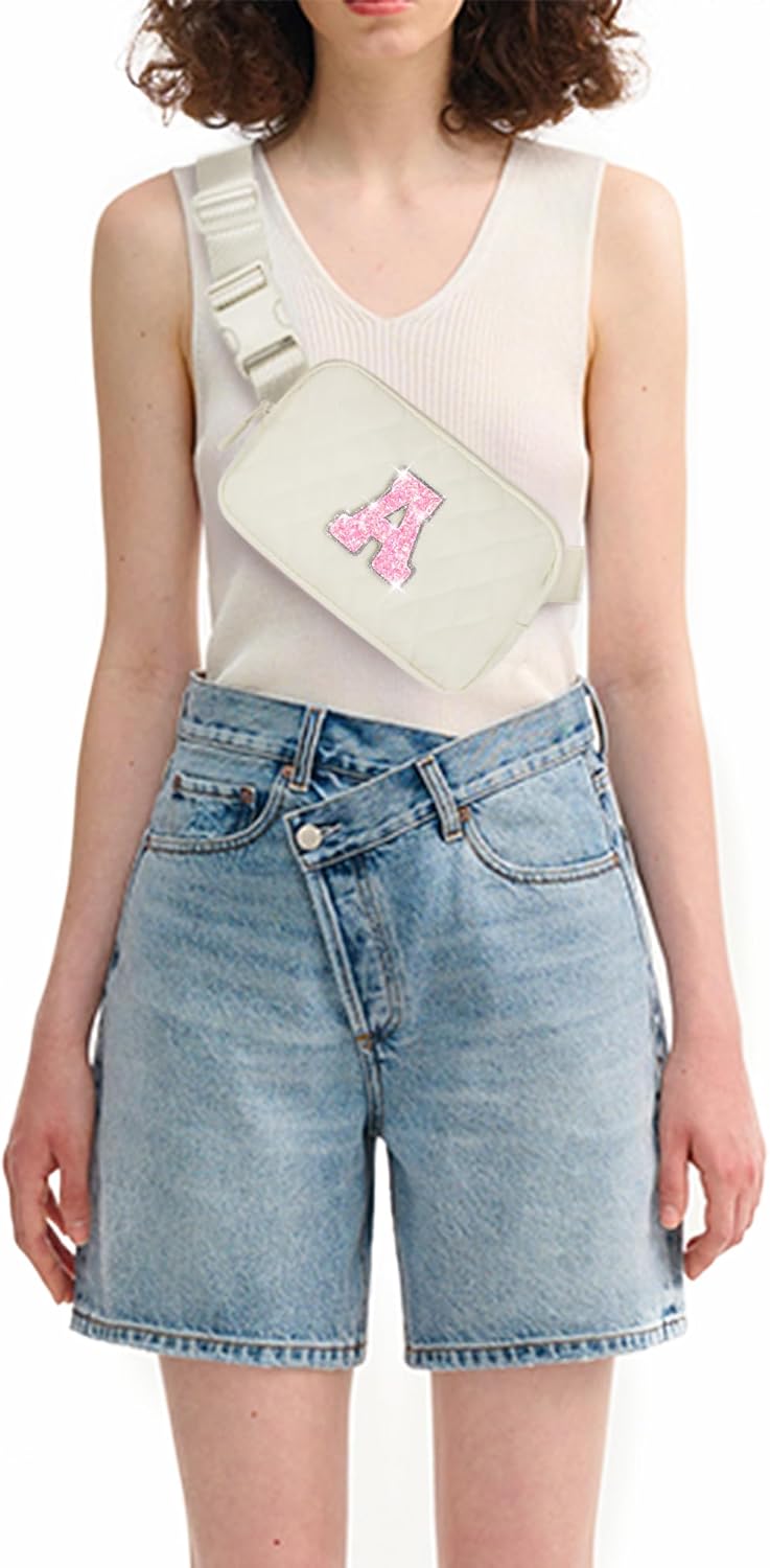 Birthday Crossbody Bag for Teen Girls - Cute Cream Purse