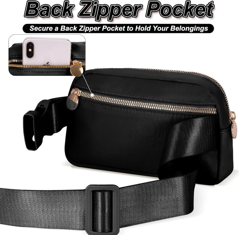Graduation Fanny Pack for Girls - Initial A, Cute & Trendy