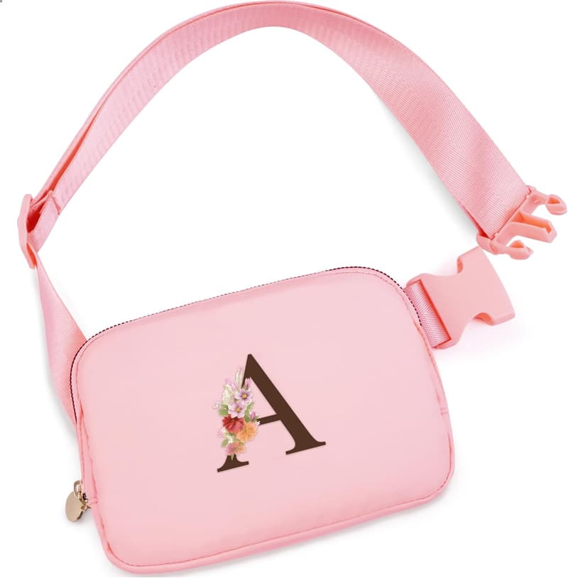 Trendy Pink Fanny Pack for Girls and Teens