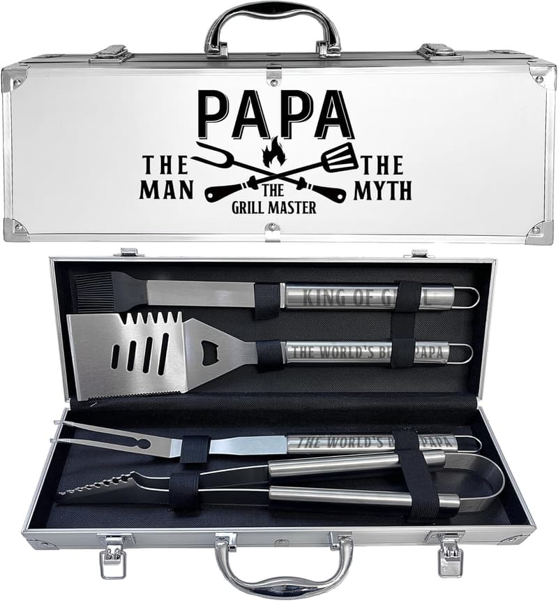 Father's Day Heavy-Duty Grilling Accessories Kit