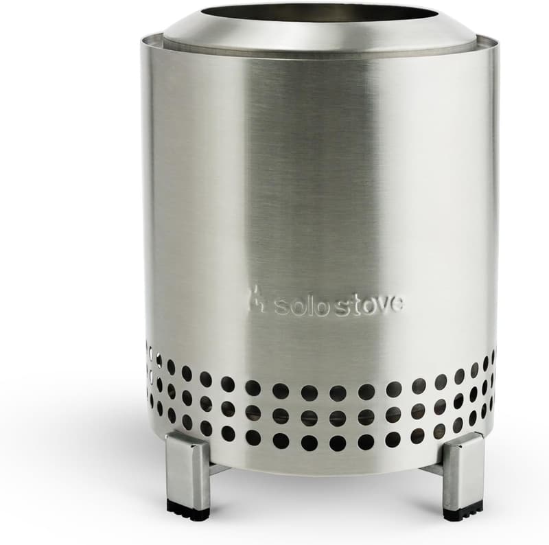 Portable Smokeless Stainless Steel Tabletop Fire Pit