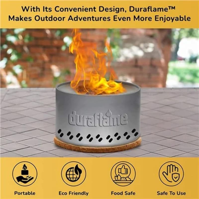 Portable Outdoor Campfire - Lightweight, Burns 4 Hours, Emergency Fire Kit