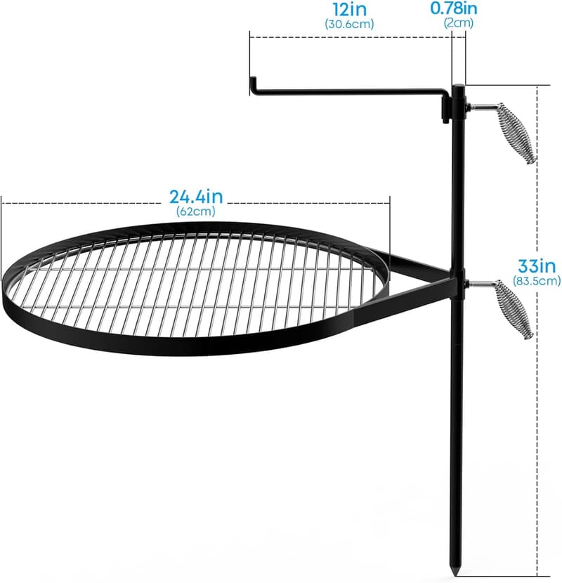 Portable Stainless Steel BBQ Grill Grate for Outdoor Cooking