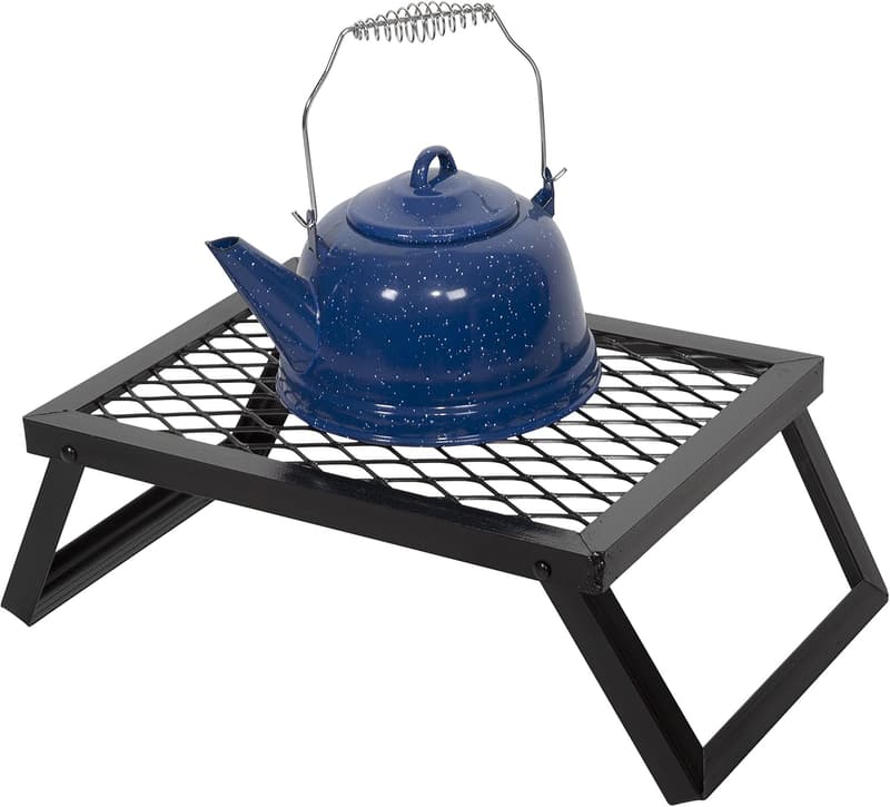 Portable Powder Coated Steel Camp Grill