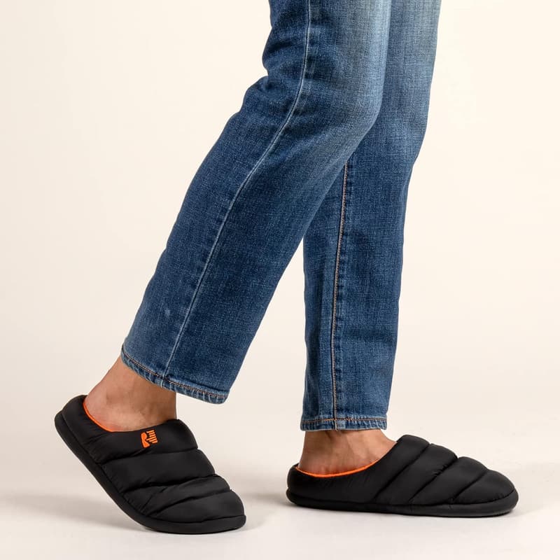 Men's Memory Foam Down Slippers for Cozy Comfort