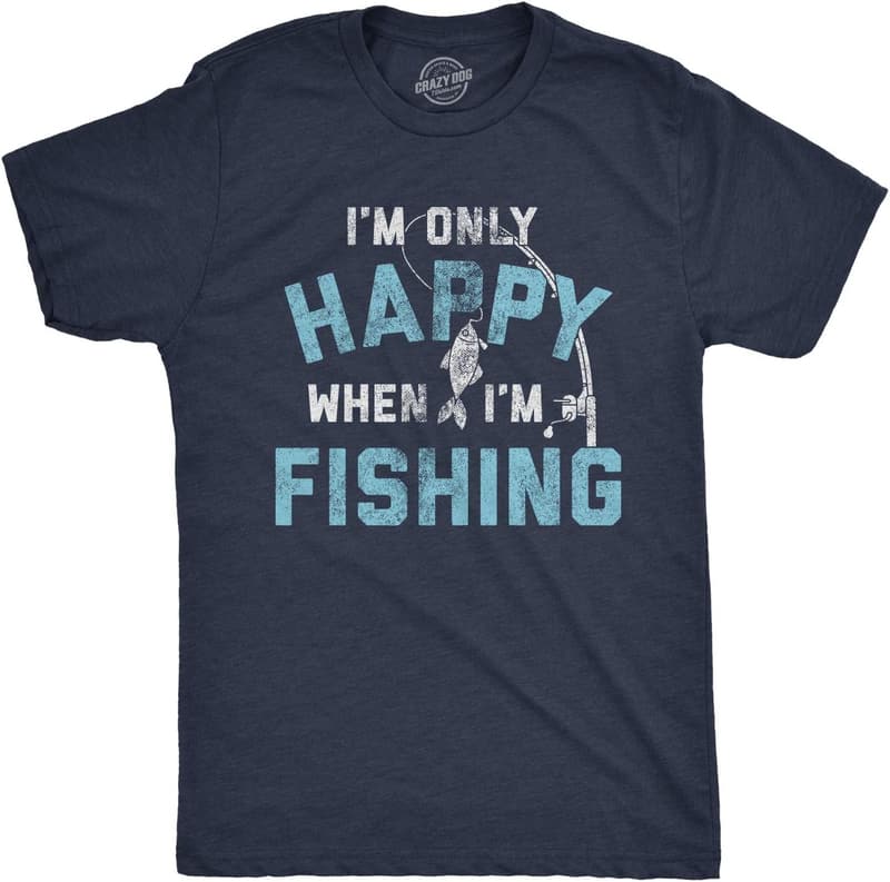 Funny Fishing T-Shirt for Men - Father's Day Gift