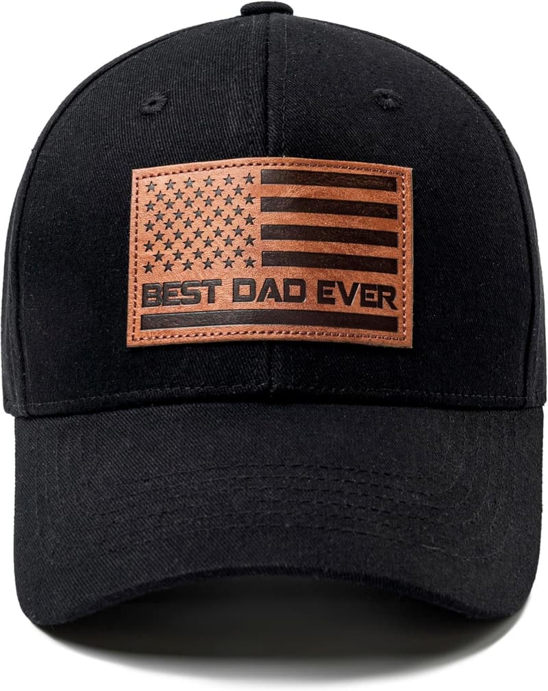 Father's Day American Flag Dad Hat for Dad from Kids
