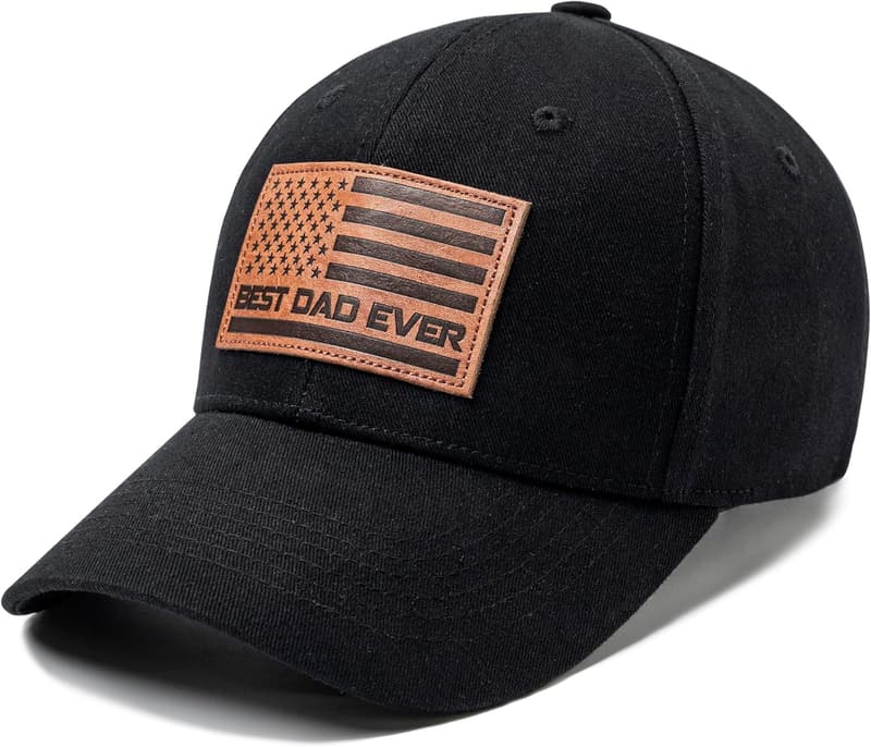 Father's Day American Flag Dad Hat for Dad from Kids