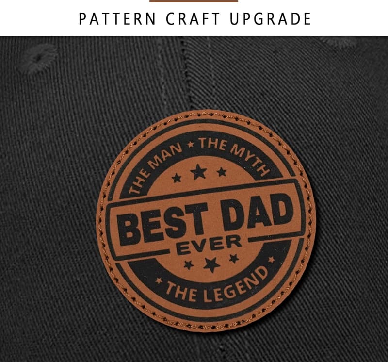 Father's Day 100% Cotton Dad Hat Baseball Cap Gift for Dad