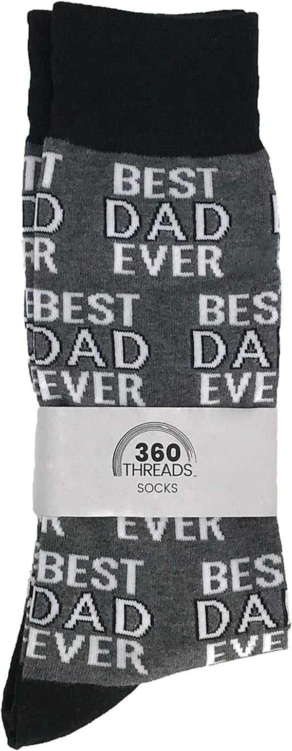 Father's Day Men's Funny Food Novelty Socks - 2 Pair Set