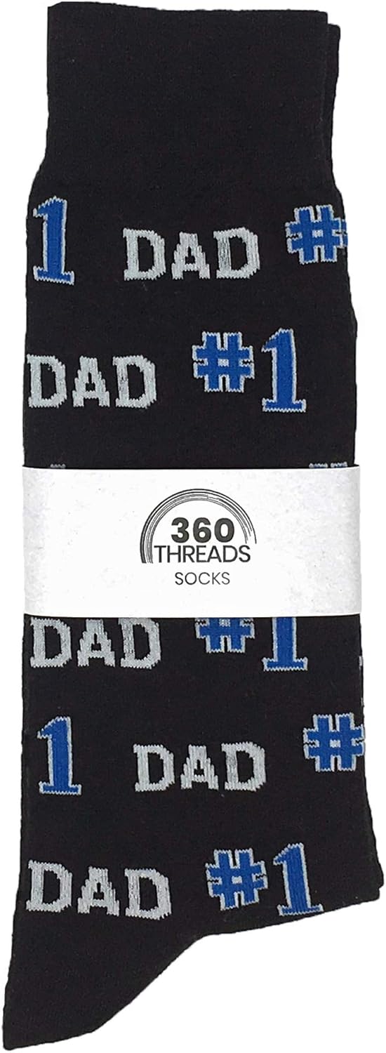 Father's Day Men's Funny Food Novelty Socks - 2 Pair Set