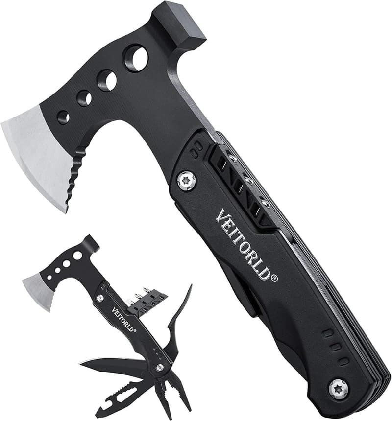 Father's Day Multitool Axe and Hammer Set for Dad