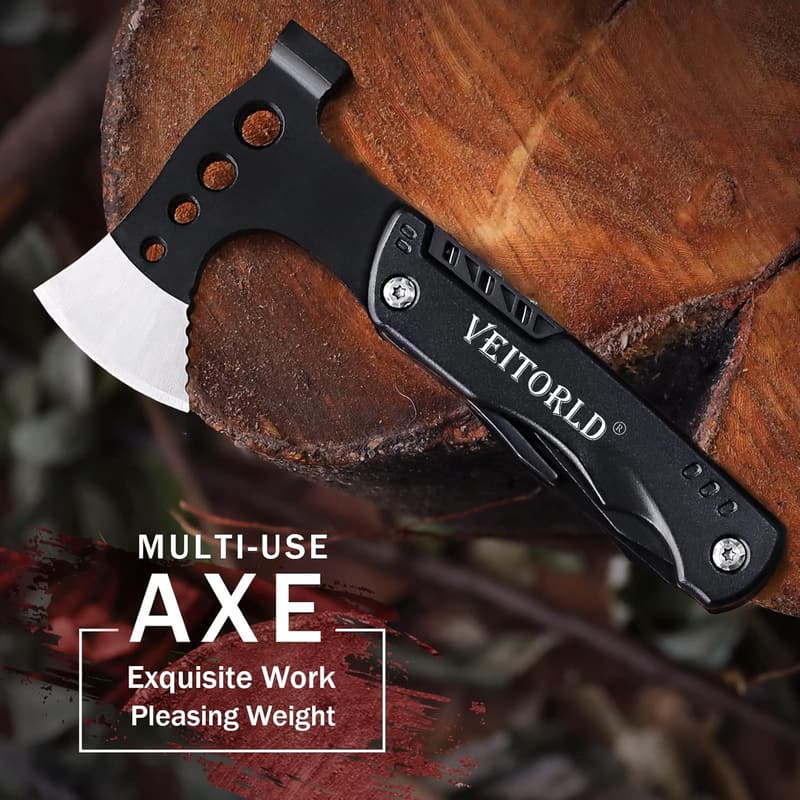 Father's Day Multitool Axe and Hammer Set for Dad