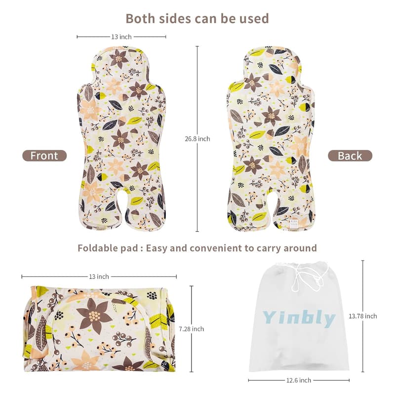 Multifunctional Baby Cooling Pad for Strollers and Seats