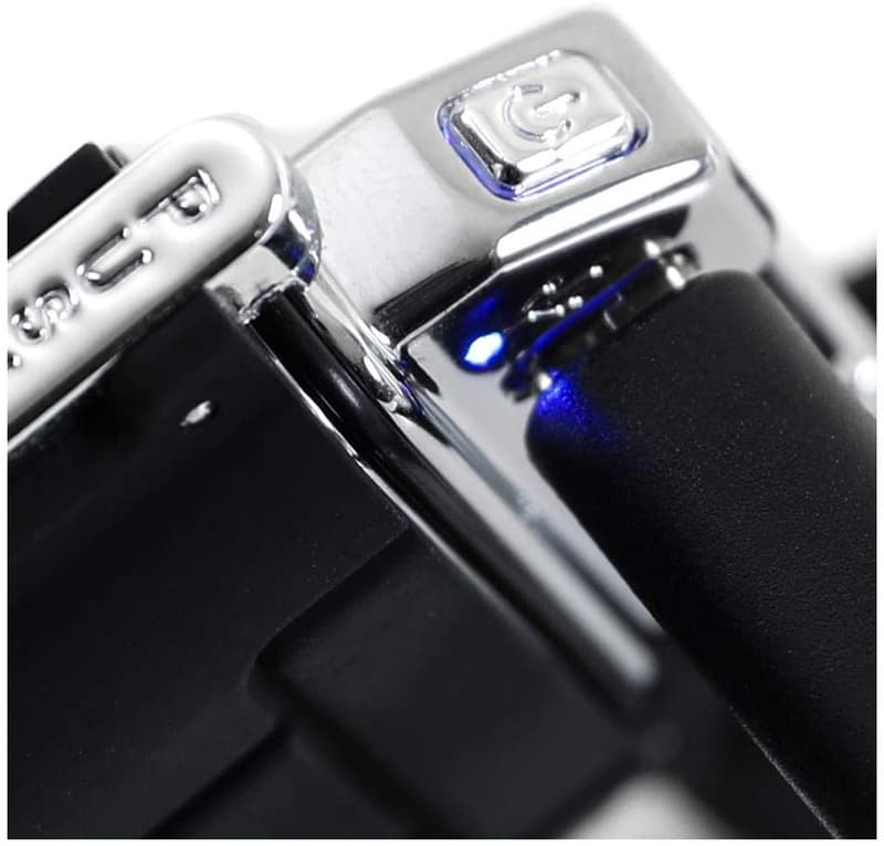 USB Rechargeable Windproof Dual Arc Plasma Lighter for Camping