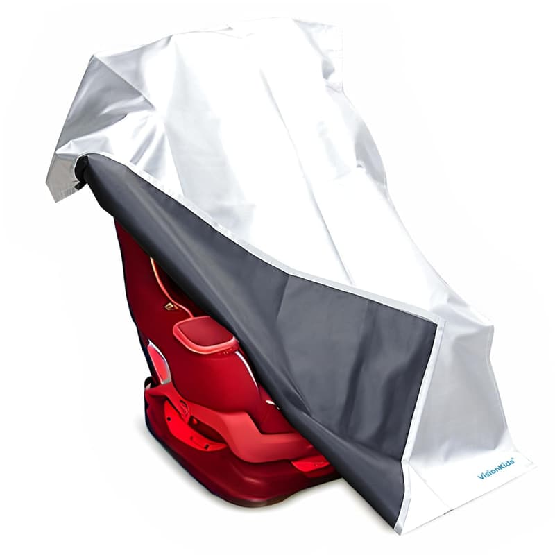 Baby Car Seat Sun Shade Cover with UV Protection & Storage Bag
