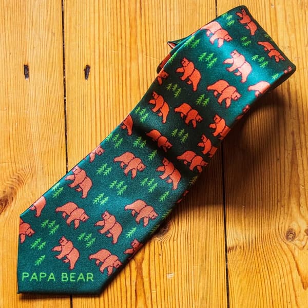 Father's Day Hilarious Graphic Neckties for Dads