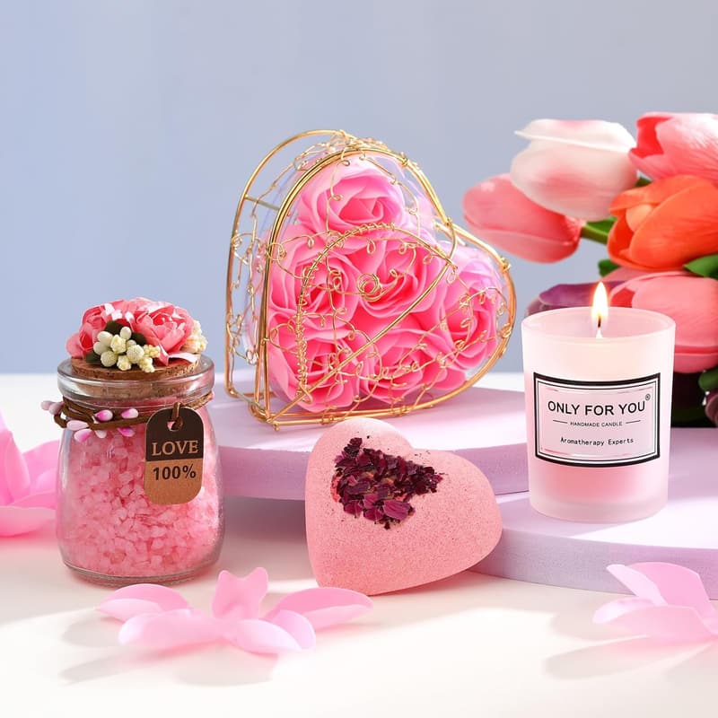 Spa Basket Set for Women – Ideal Birthday Gift for Moms