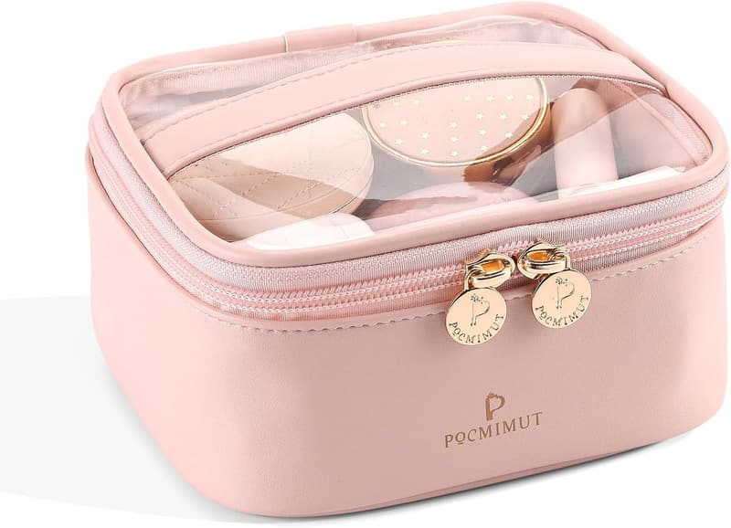 Graduation Makeup Bag - Pink Travel Toiletry Gift for Women
