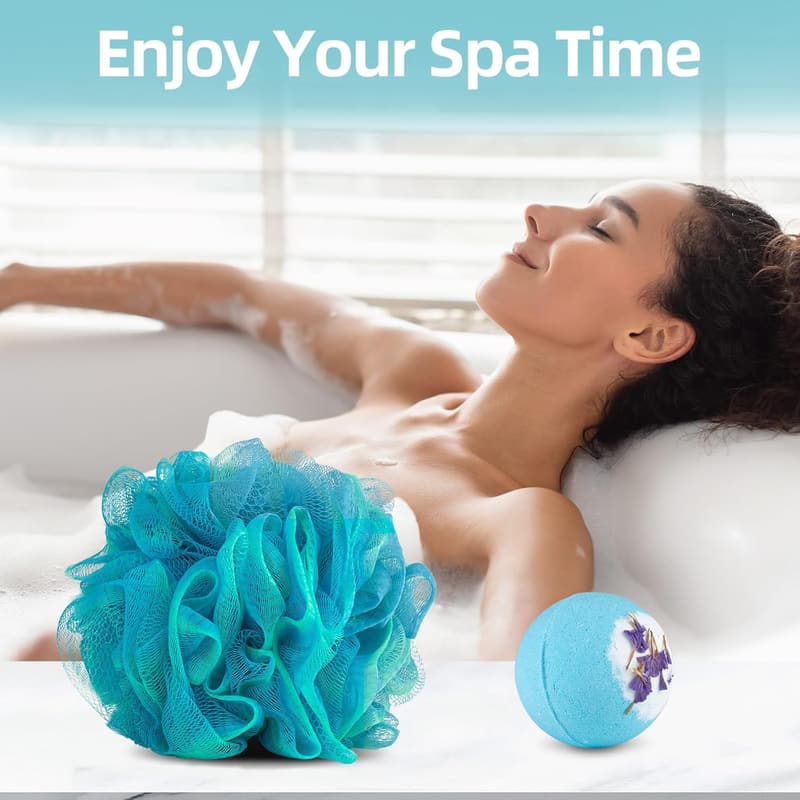 Birthday Spa Gift Basket for Women - Relaxing Self-Care Set