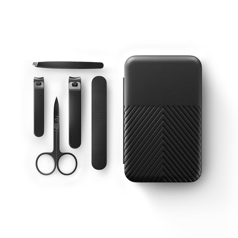 Men's Nail Grooming Travel Kit - Stainless Steel Manicure Set