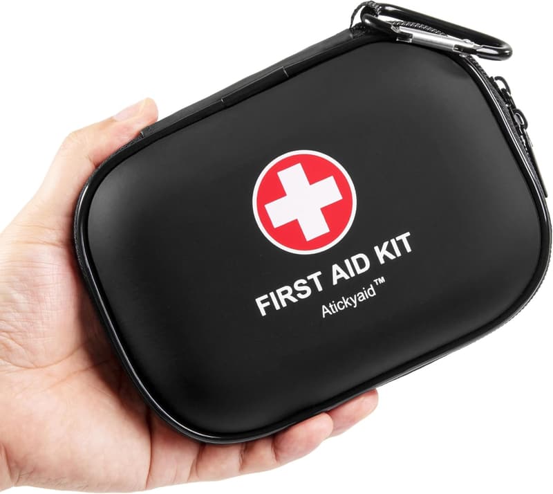120-Piece Waterproof Mini First Aid Kit for Travel & Home