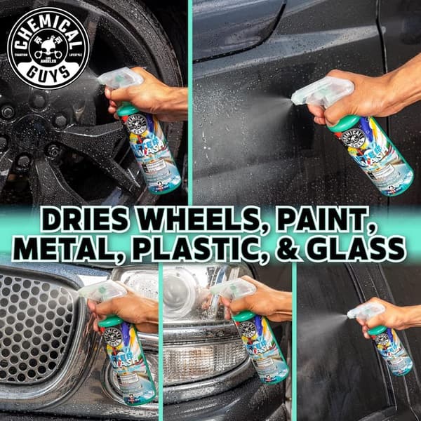 Car Cleaning Kit with Soap & Bucket - 8 Pieces