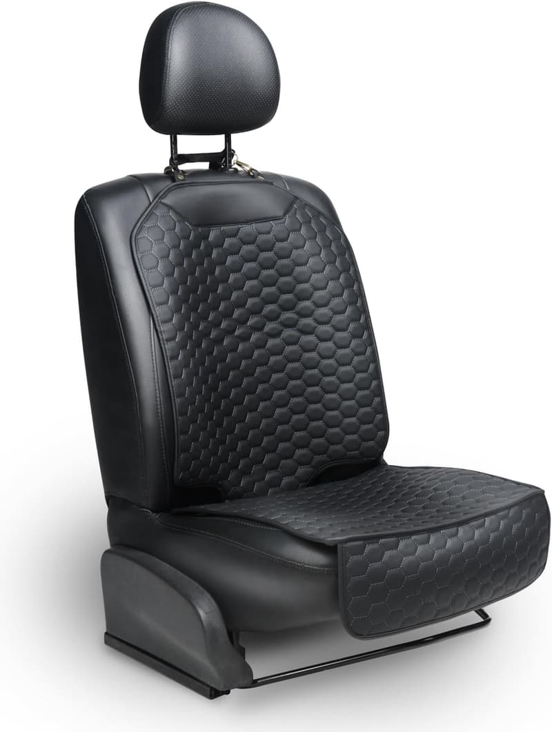 Child Car Seat Protector - Premium Waterproof Leather Cover