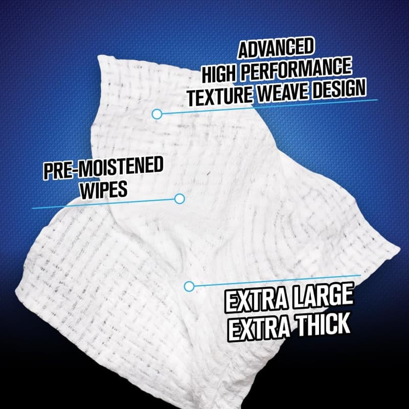 Total Interior Cleaner Wipes - 60 Ct for Cars, Trucks & SUVs