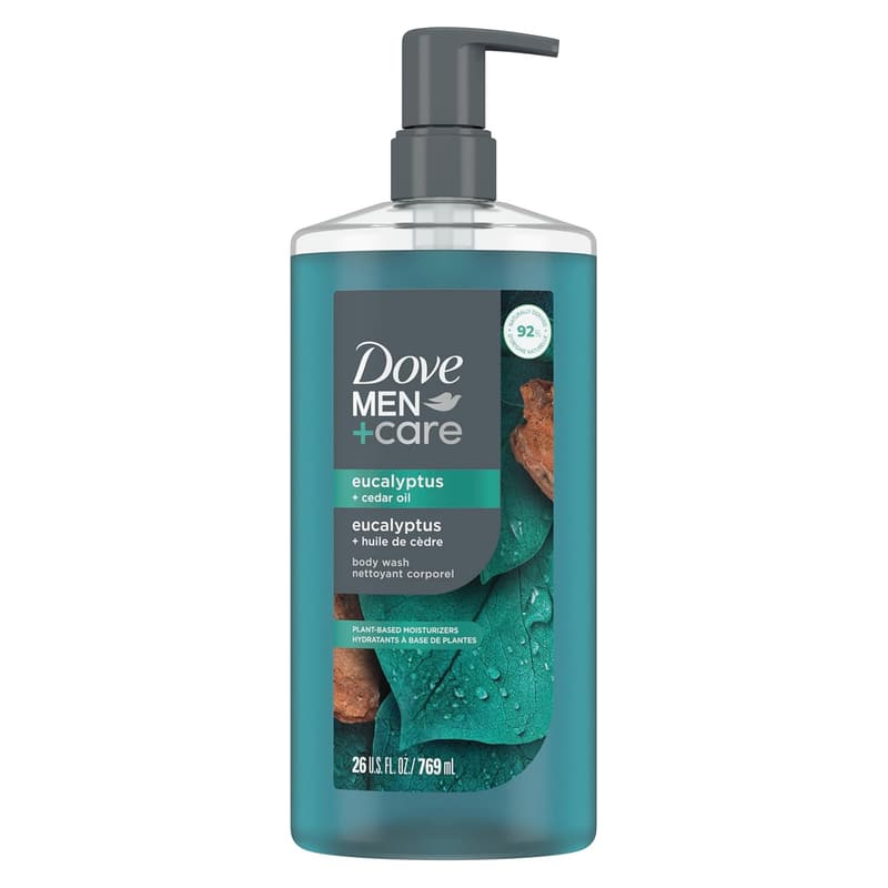 DOVE MEN + CARE Eucalyptus Cedar Body Wash, 26 oz