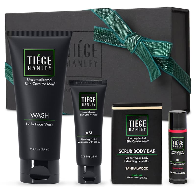 Father's Day Men's Skin Care Gift Set – Bronze Grooming Kit