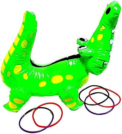 Inflatable Alligator Ring Toss Game - 22 英寸