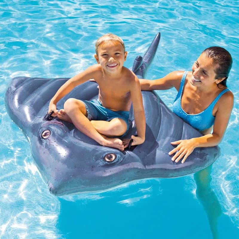 Intex Stingray Inflatable Pool Float Toy for Kids