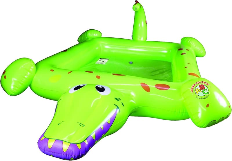 Inflatable Crocodile Kiddie Pool for Toddlers